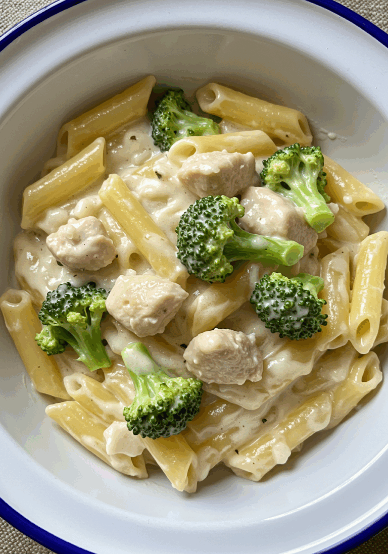 Poulet Crèmeux et Brocoli