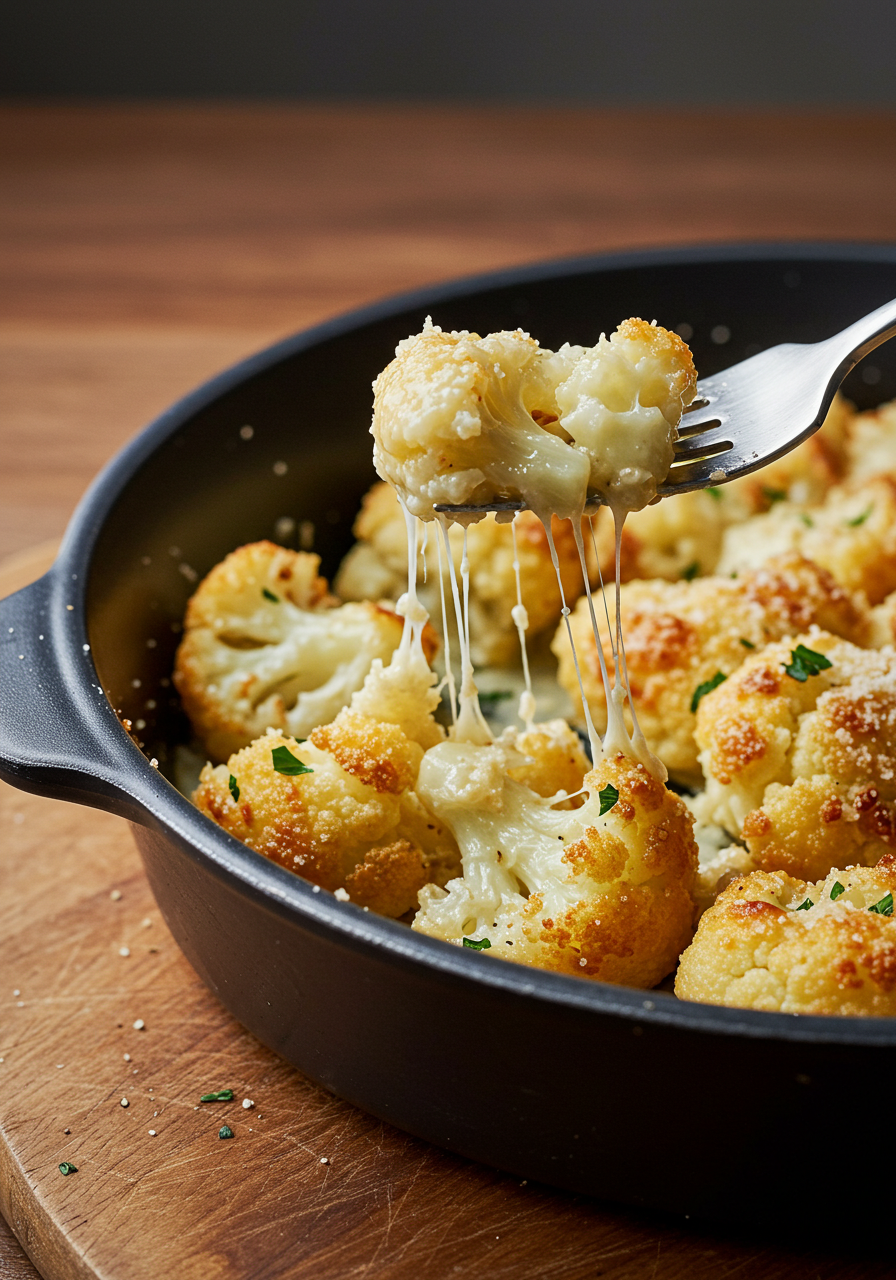 Chou-Fleur Croquant au Parmesan