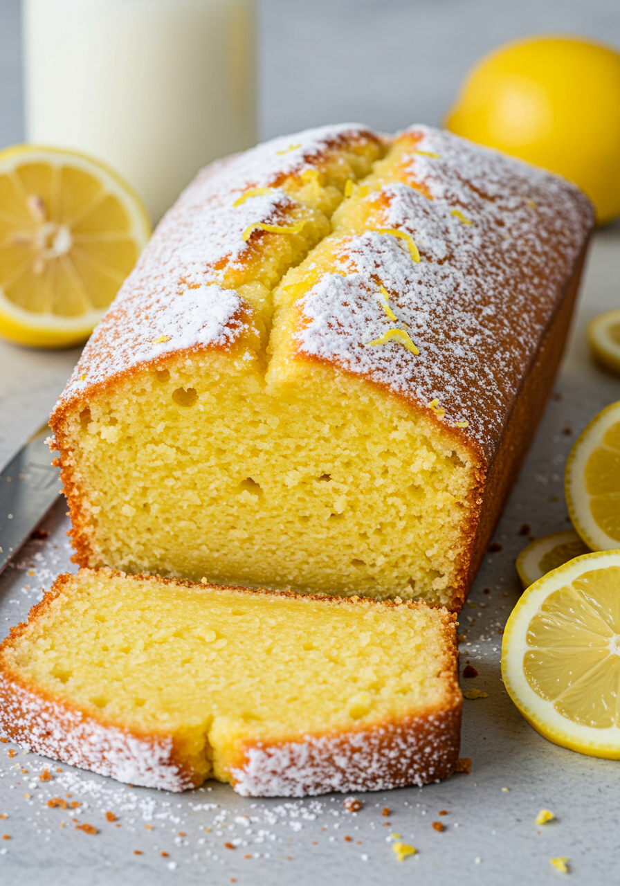 Gâteau Moelleux au Citron
