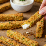 Frites courgette croustillantes