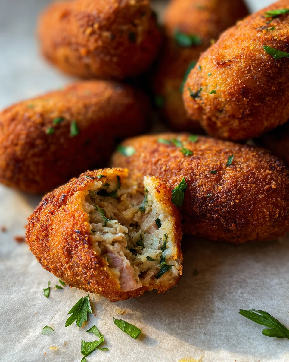 Croquettes de Thon aux Herbes Fraîches