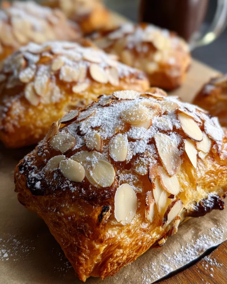 Pain au Chocolat aux Amandes