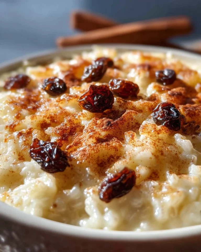 Riz au Lait Cuit au Four