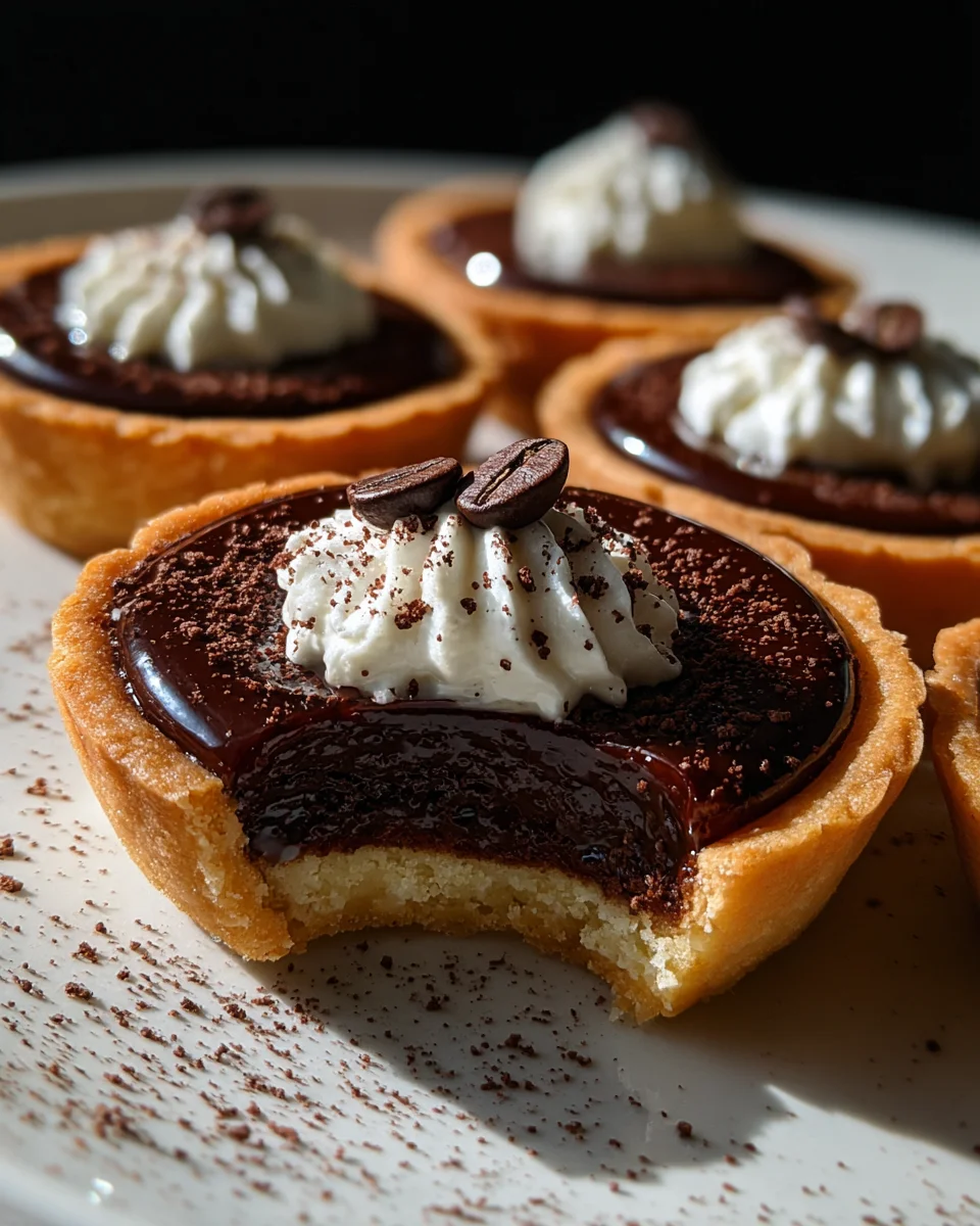 Tartelettes Café chocolat