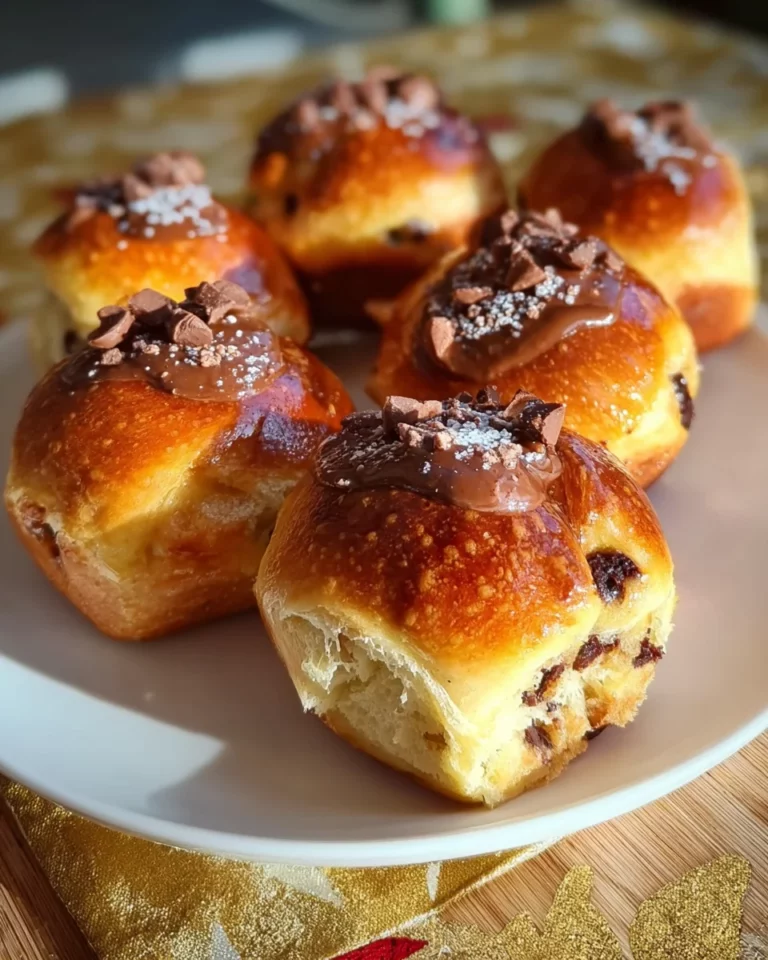 Briochettes aux pépites de chocolat