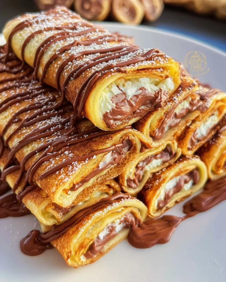 Crêpes façon Bounty