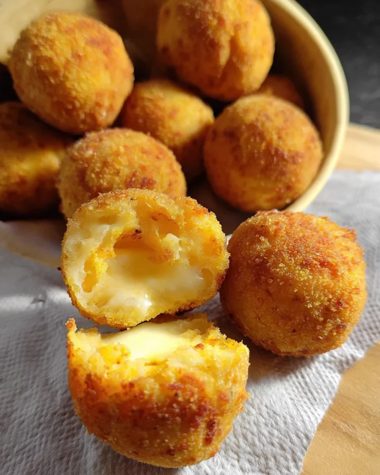Croquettes de pain au fromage