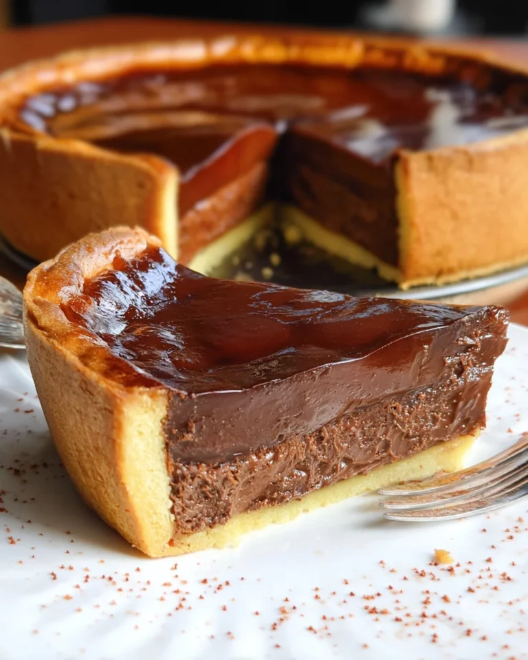 Flan pâtissier au chocolat avec Companion
