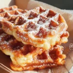 Gaufres fondantes comme à la fête foraine