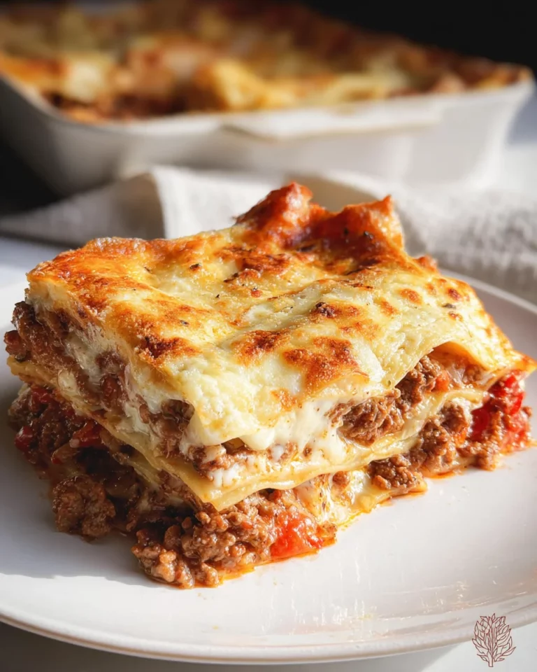 Lasagnes à la bolognaise
