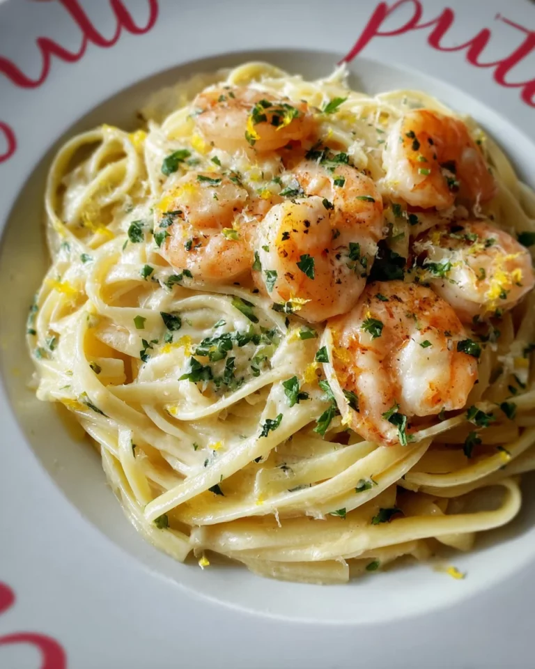Linguine aux gambas