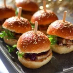 Mini burgers au foie gras