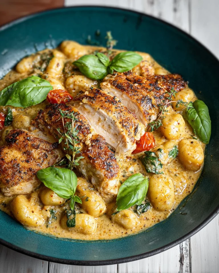 One pot poulet & gnocchi