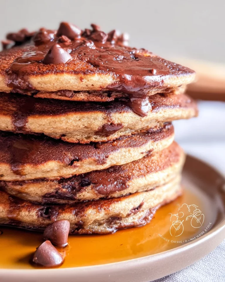Pancakes fondants au chocolat