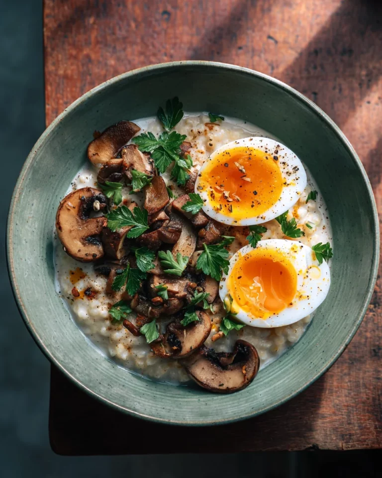 Porridge au parmesan super crémeux