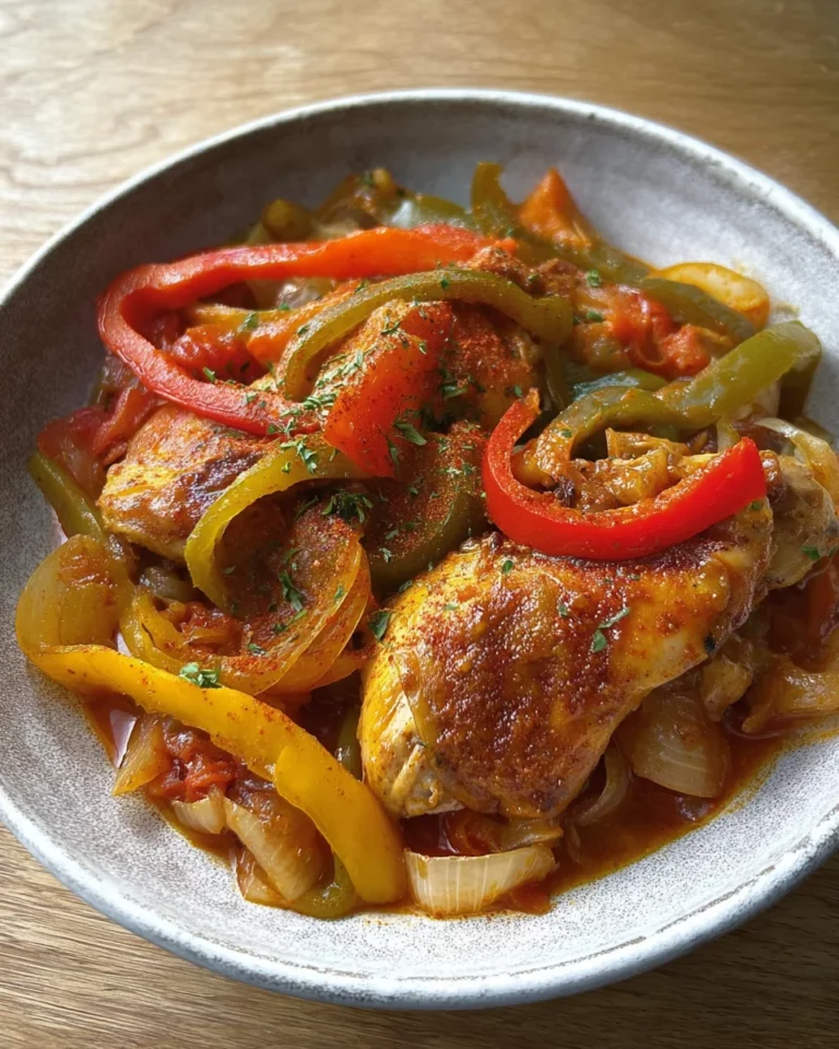 Poulet basquaise – Recette traditionnelle française