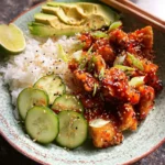 Poulet épicé au miel