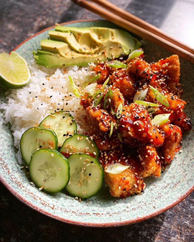 Poulet épicé au miel