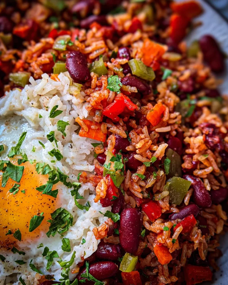 Riz rouge aux épices Cajun (végétarien)