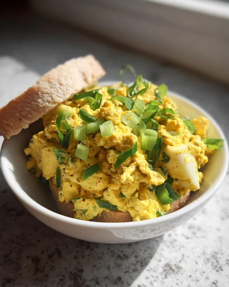 Salade aux oeufs vegan