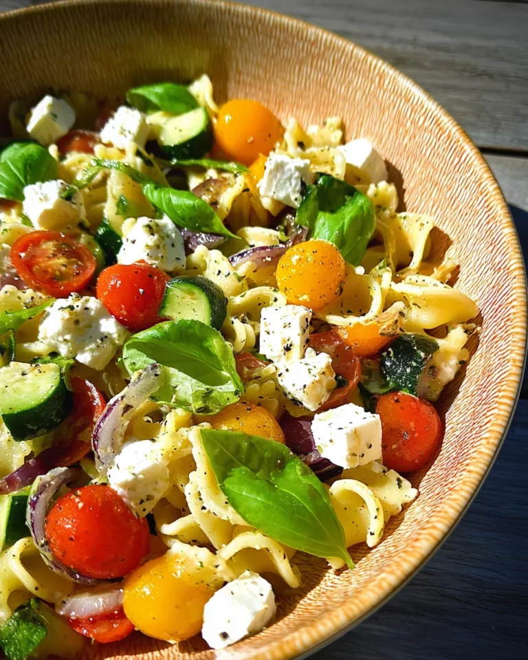 Salade de pâtes à la grecque