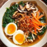 Soupe de nouilles udon au miso