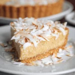 Tarte vegan à la noix de coco