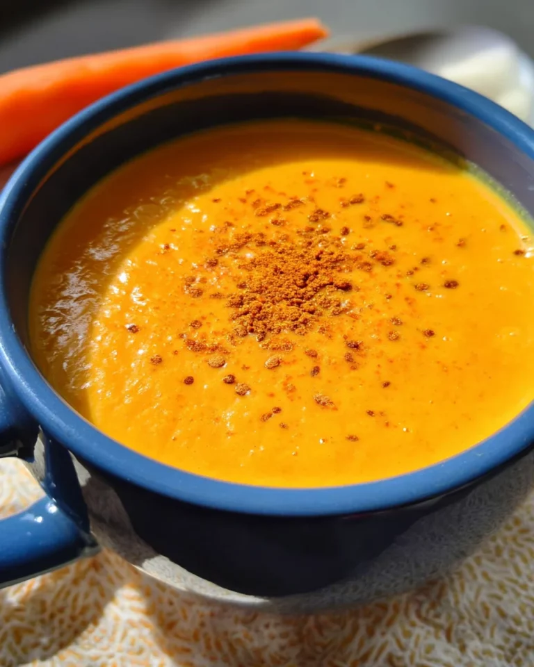 Velouté de lentilles corail, carottes, coco, curry