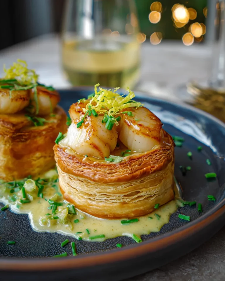 Vol au vent Saint Jacques